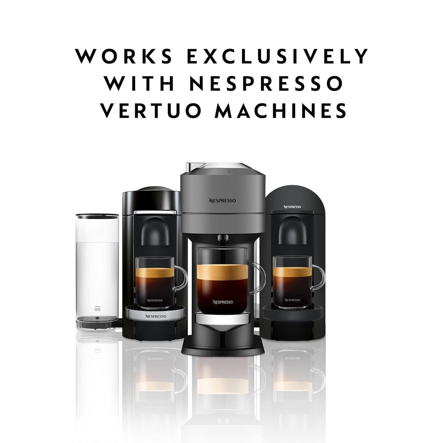 Nespresso Capsules Vertuo, Double Espresso Scuro, Dark Roast Espresso Coffee, 30-Count Coffee Pods, Brews 2.7oz.