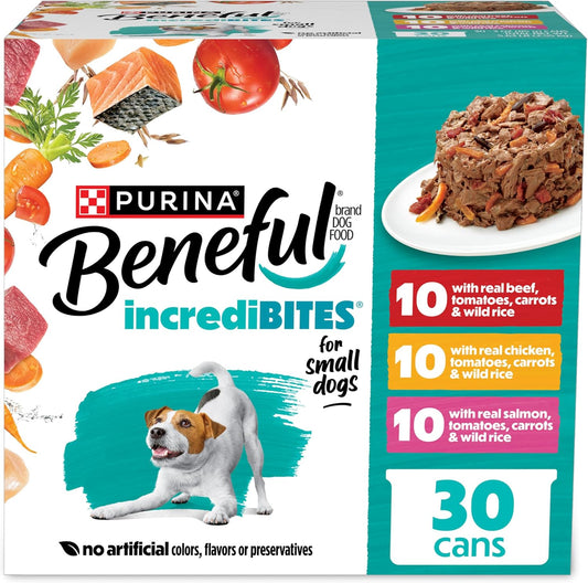 Beneful Purina Small Breed Wet Dog Food Variety Pack