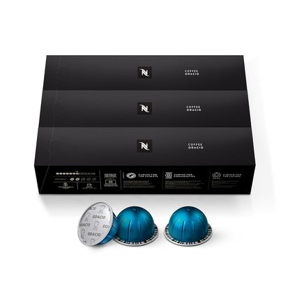 Nespresso Capsules Vertuo, Odacio, Medium Roast Coffee, 30-Count Coffee Pods, Brews 7.8oz.